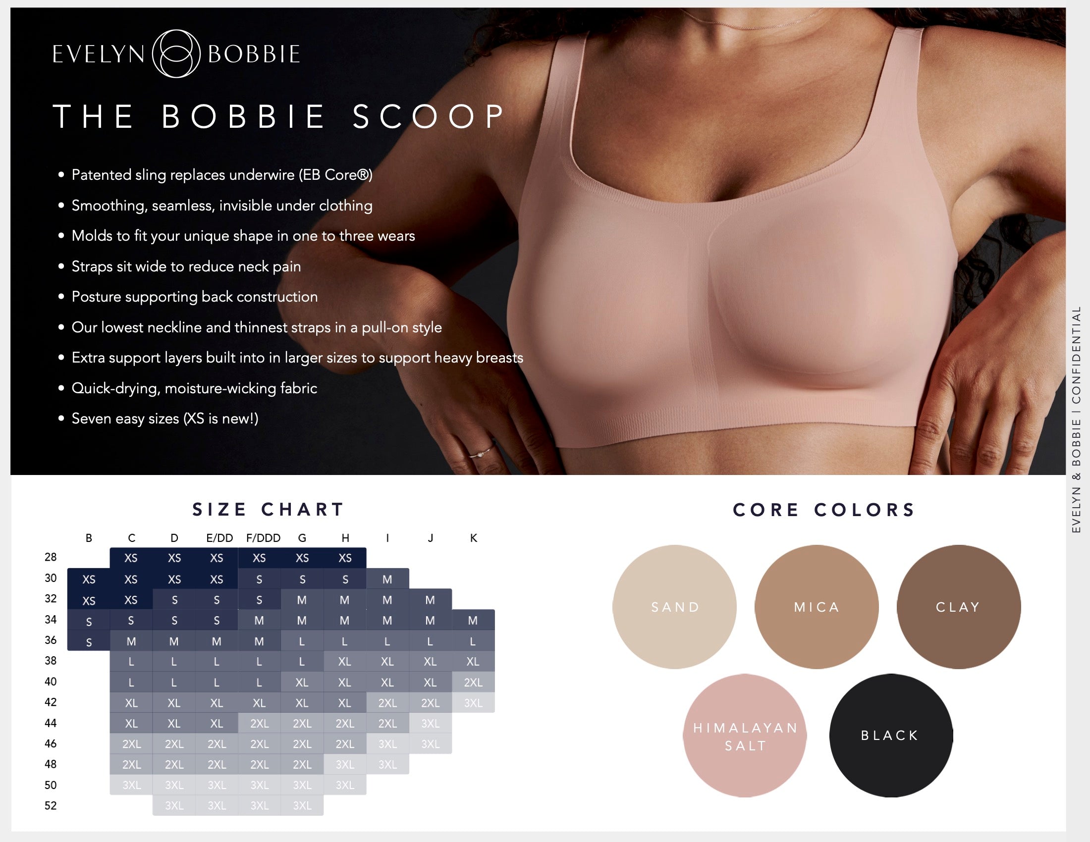 Evelyn and Bobbie Bobbie Scoop Bra