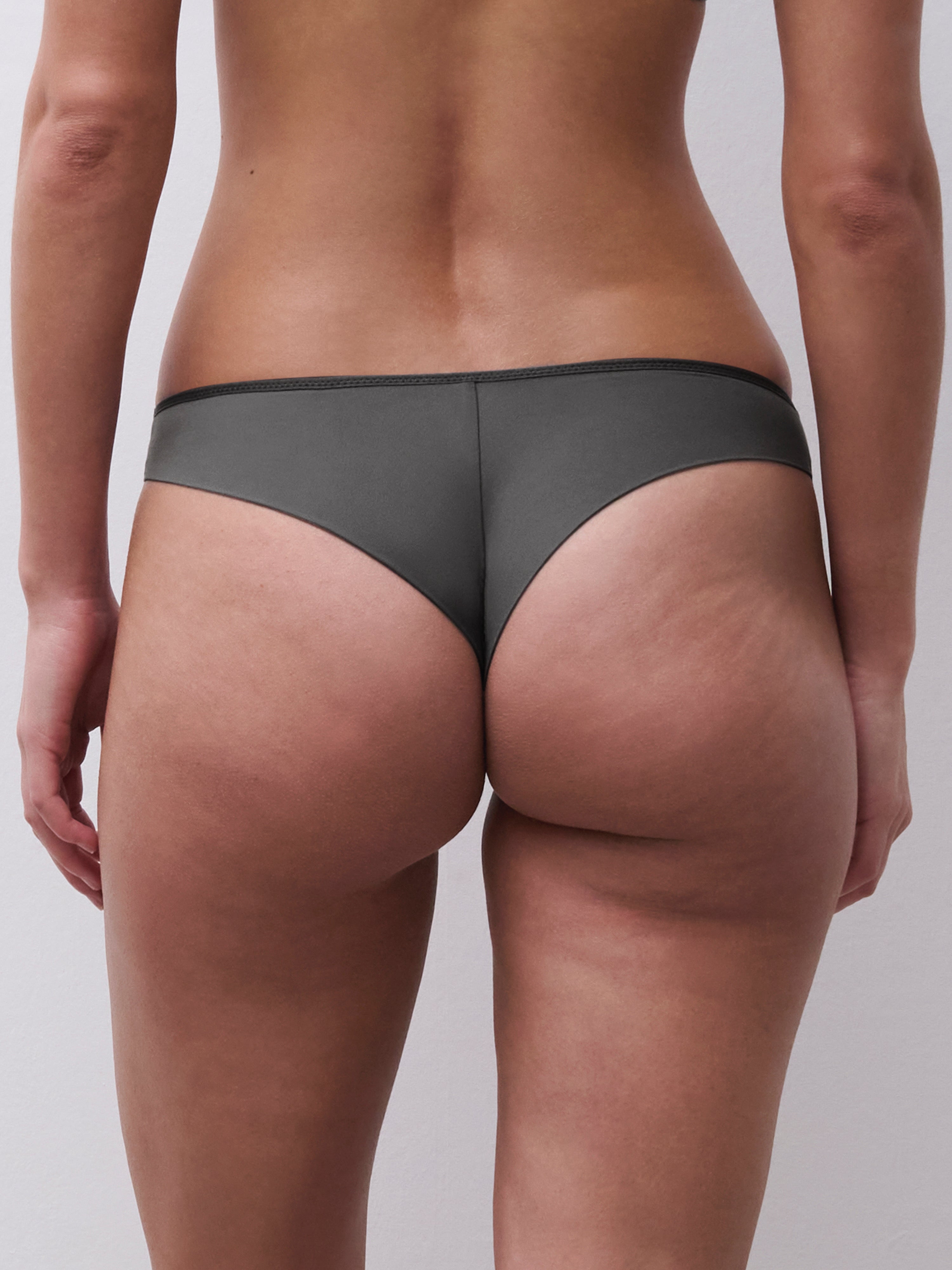 Chantelle Norah Comfort Thong - Dark Green