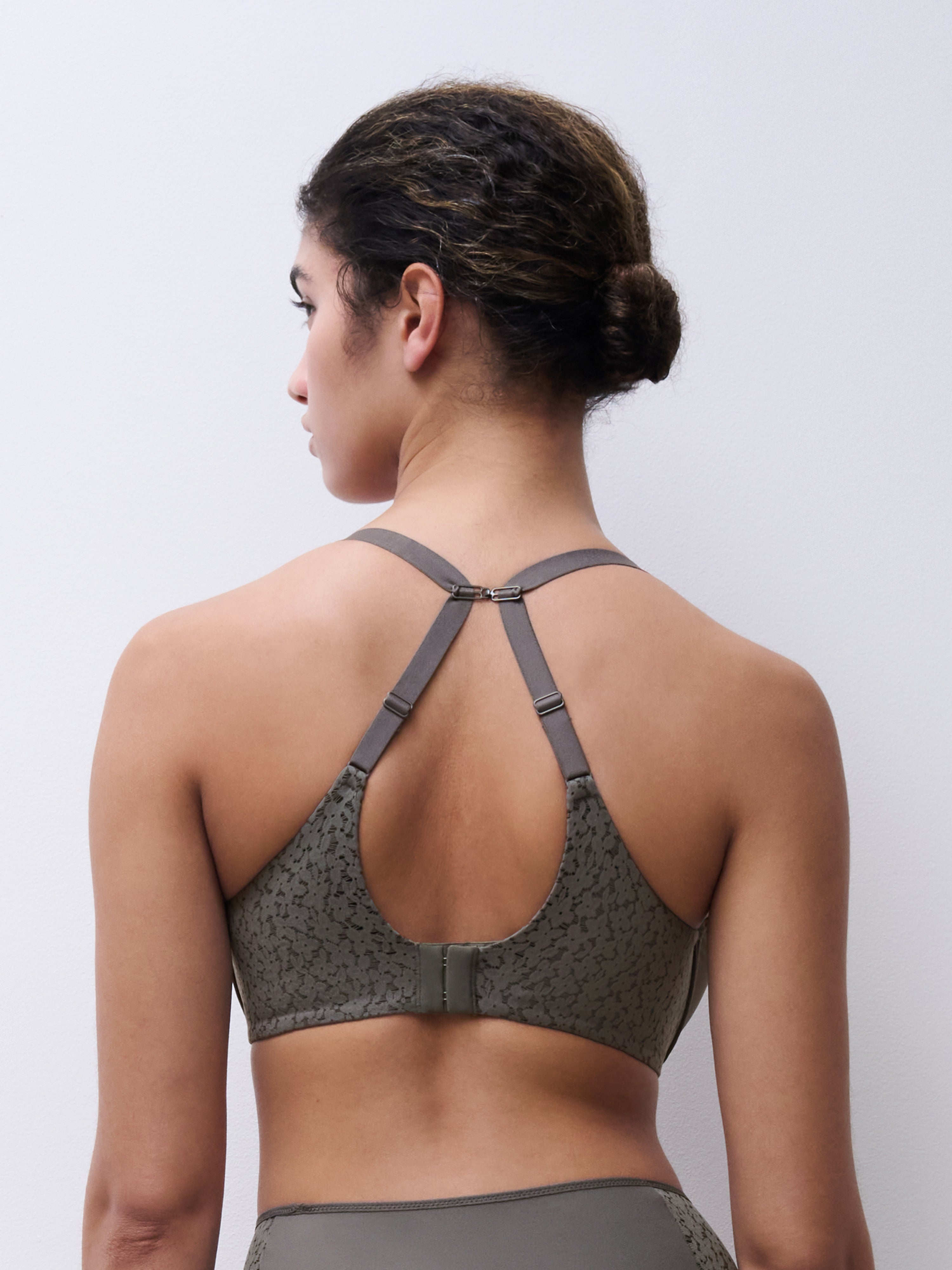 Chantelle Norah Smooth Sweetheart T-Shirt Bra - Dark Green