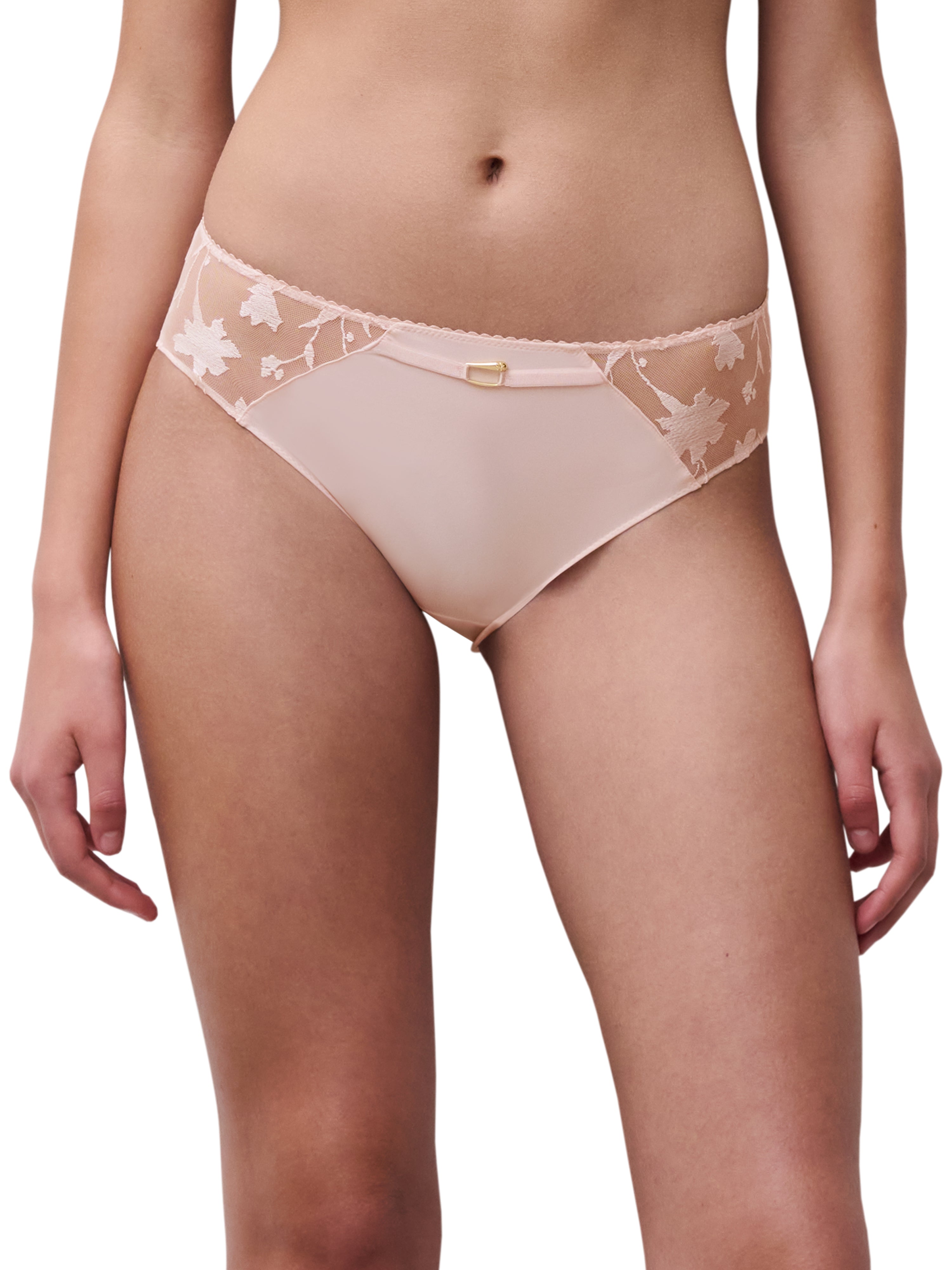 Chantelle Idyll Lace Hipster - Taffeta Pink