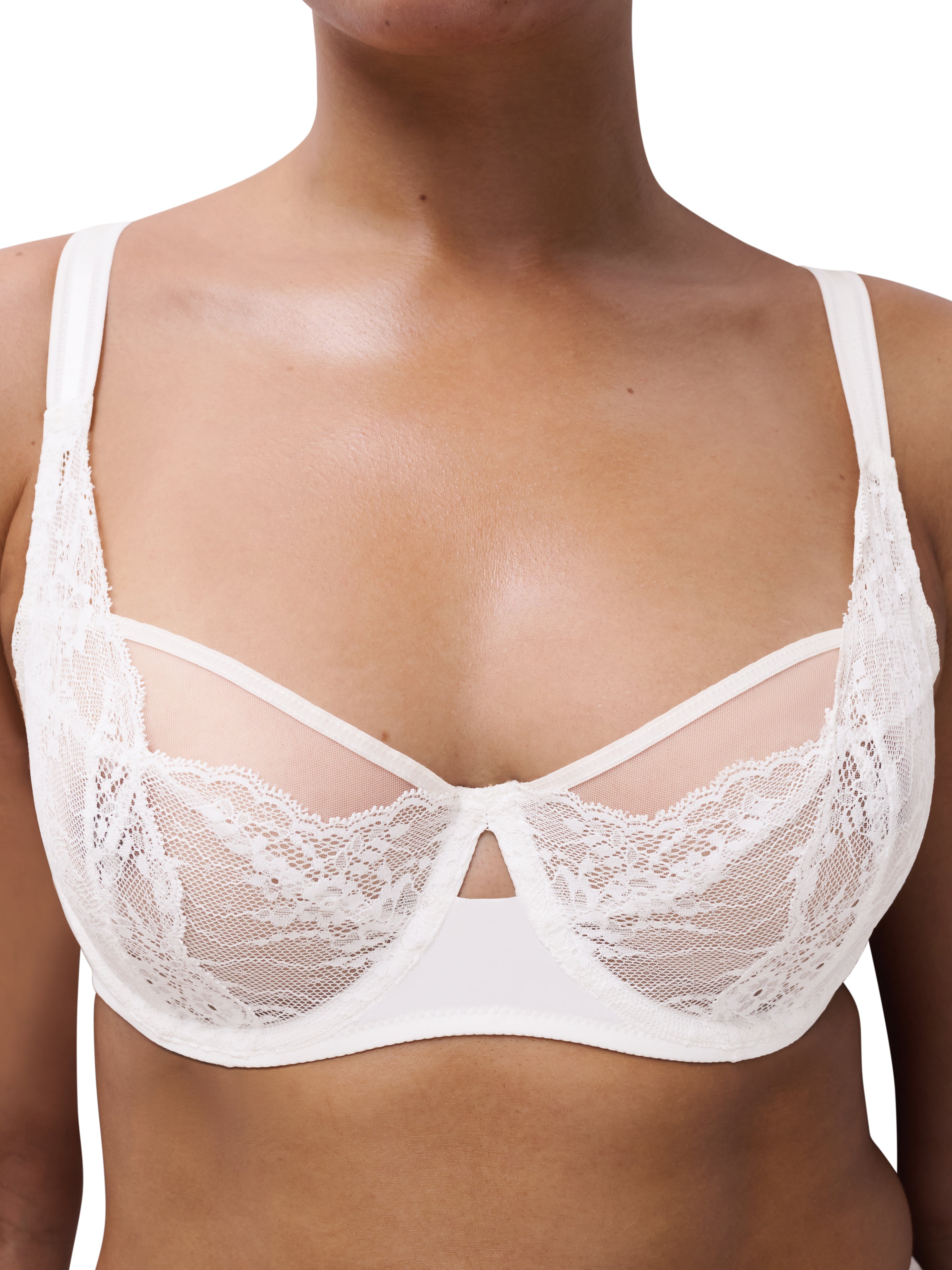 Chantelle Pulp Crush Demi Bra - Milk