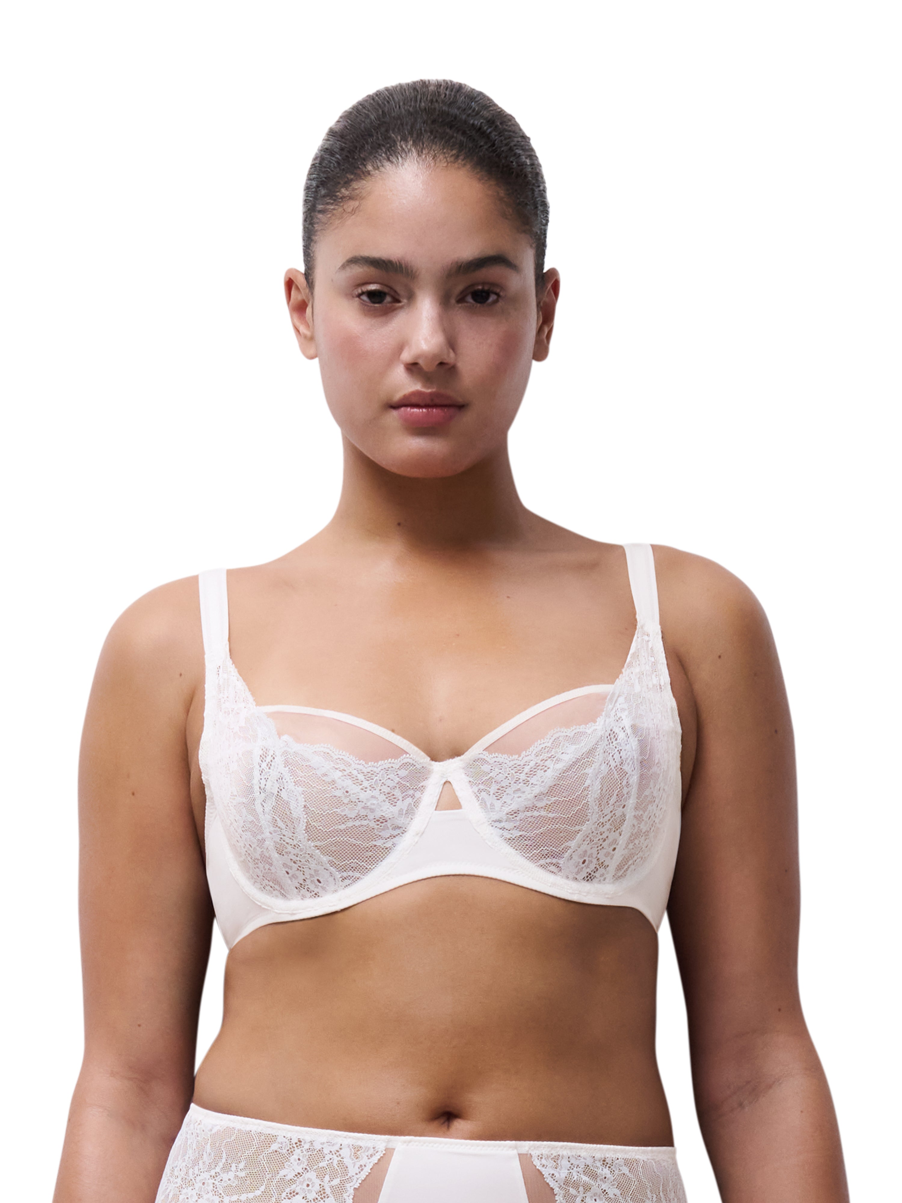 Chantelle Pulp Crush Demi Bra - Milk