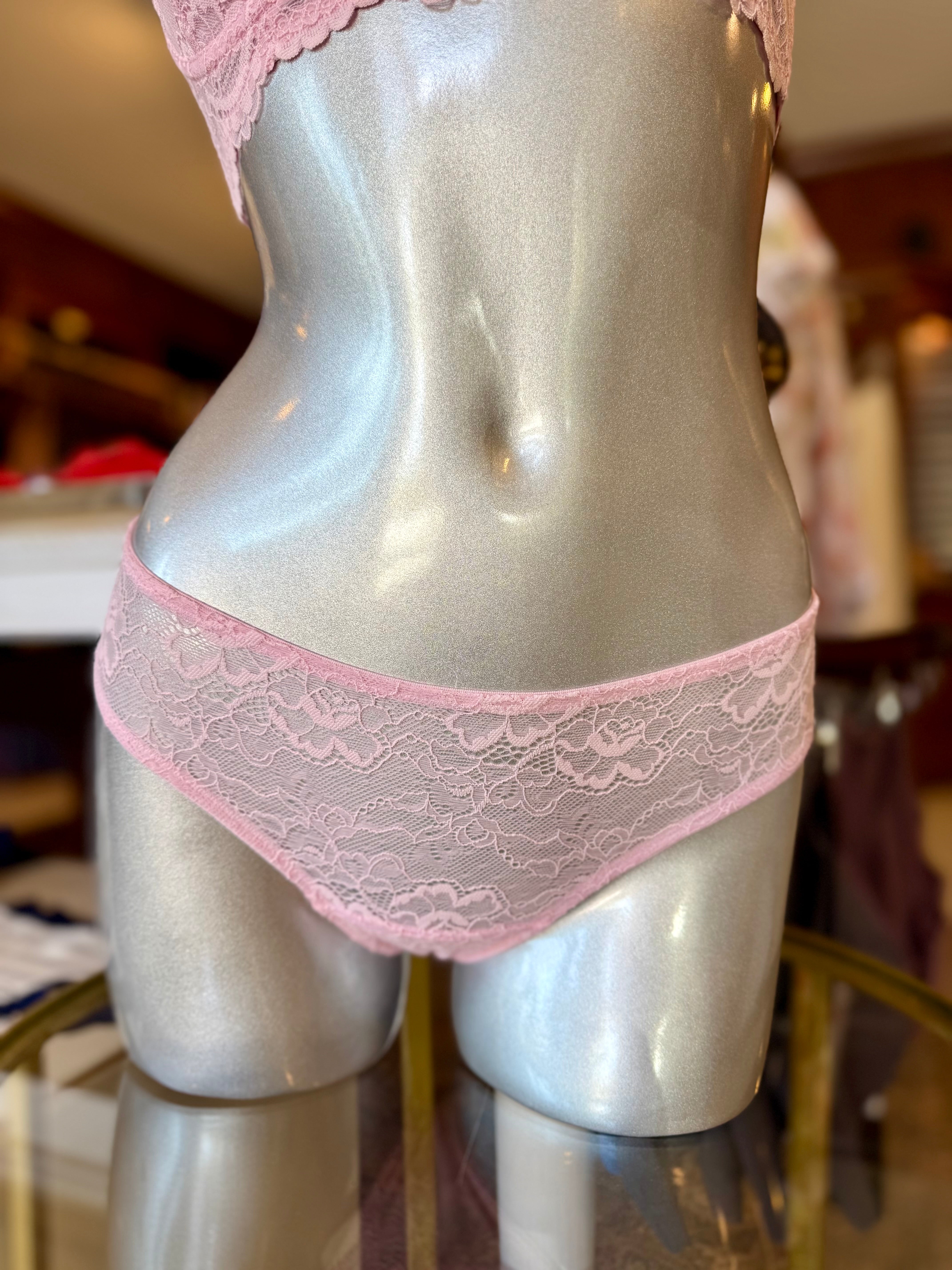 Samantha Chang All Lace Classic Brief - Magnolia