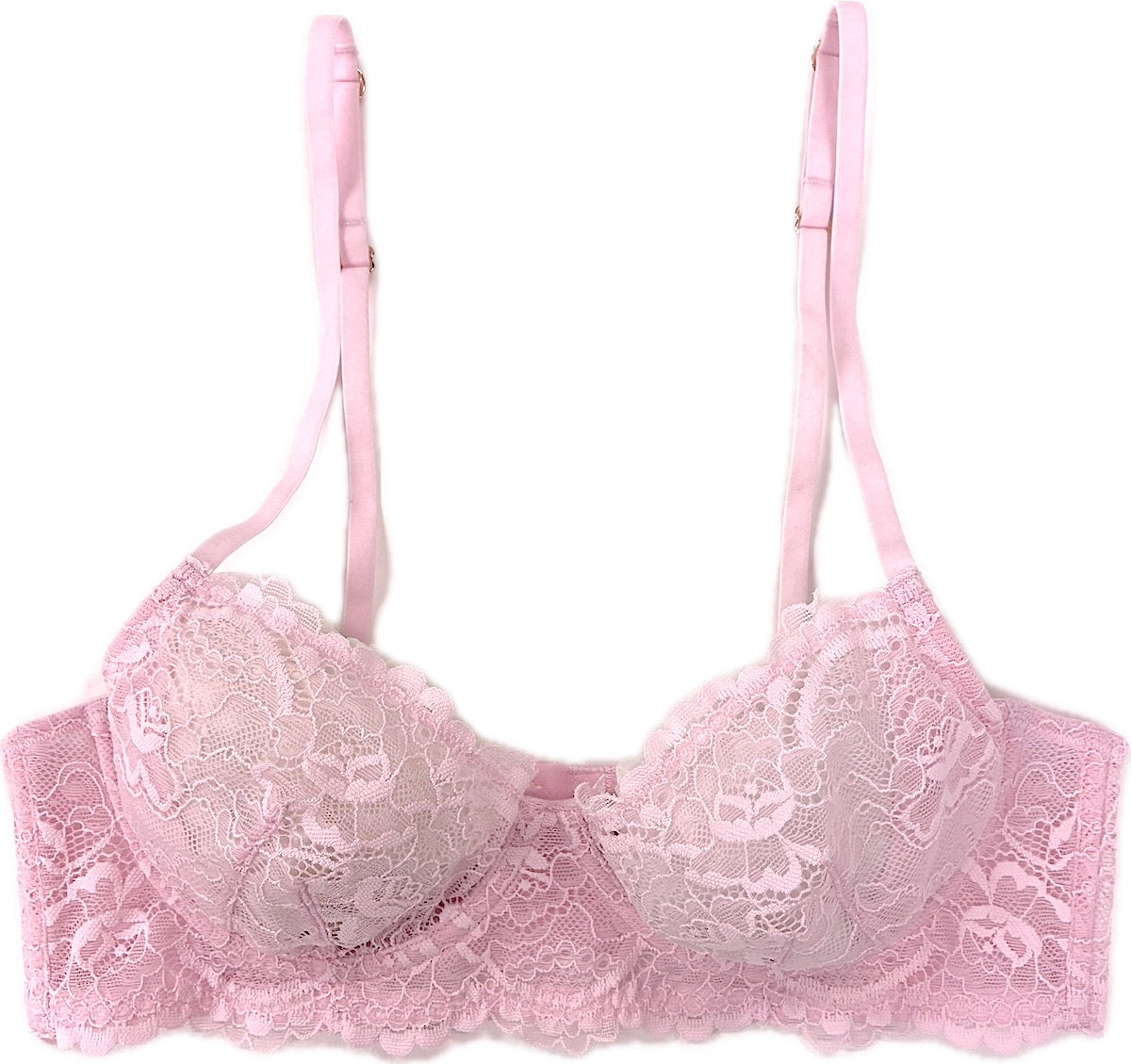 Samantha Chang All Lace Classic Underwire Bra - Magnolia