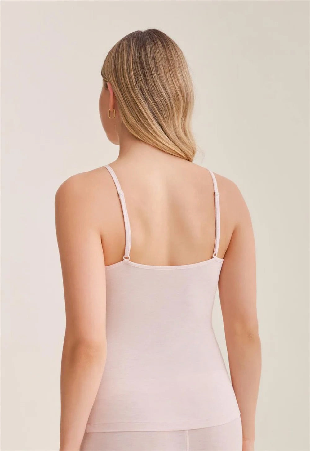 Fleurt Spaghetti Strap Camisole - Strawberry Whip