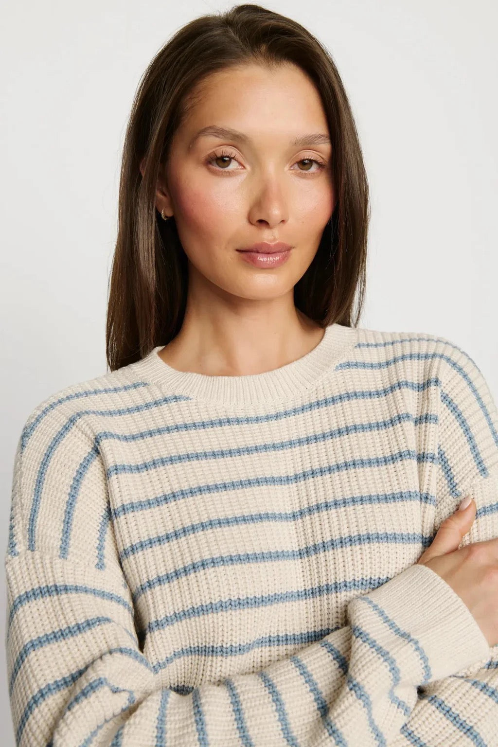 Eberjey Coastal Cotton Crewneck