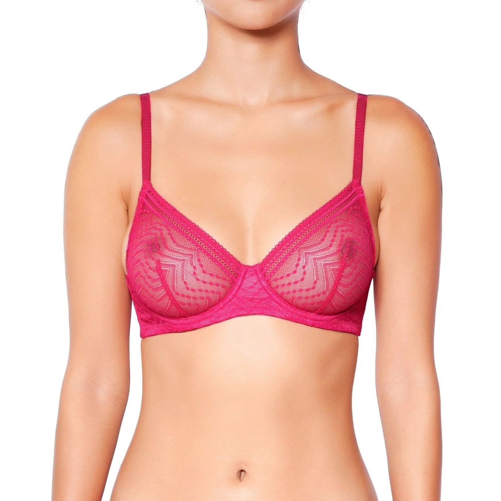 Huit Eclatante Fuchsia - Underwire Bra