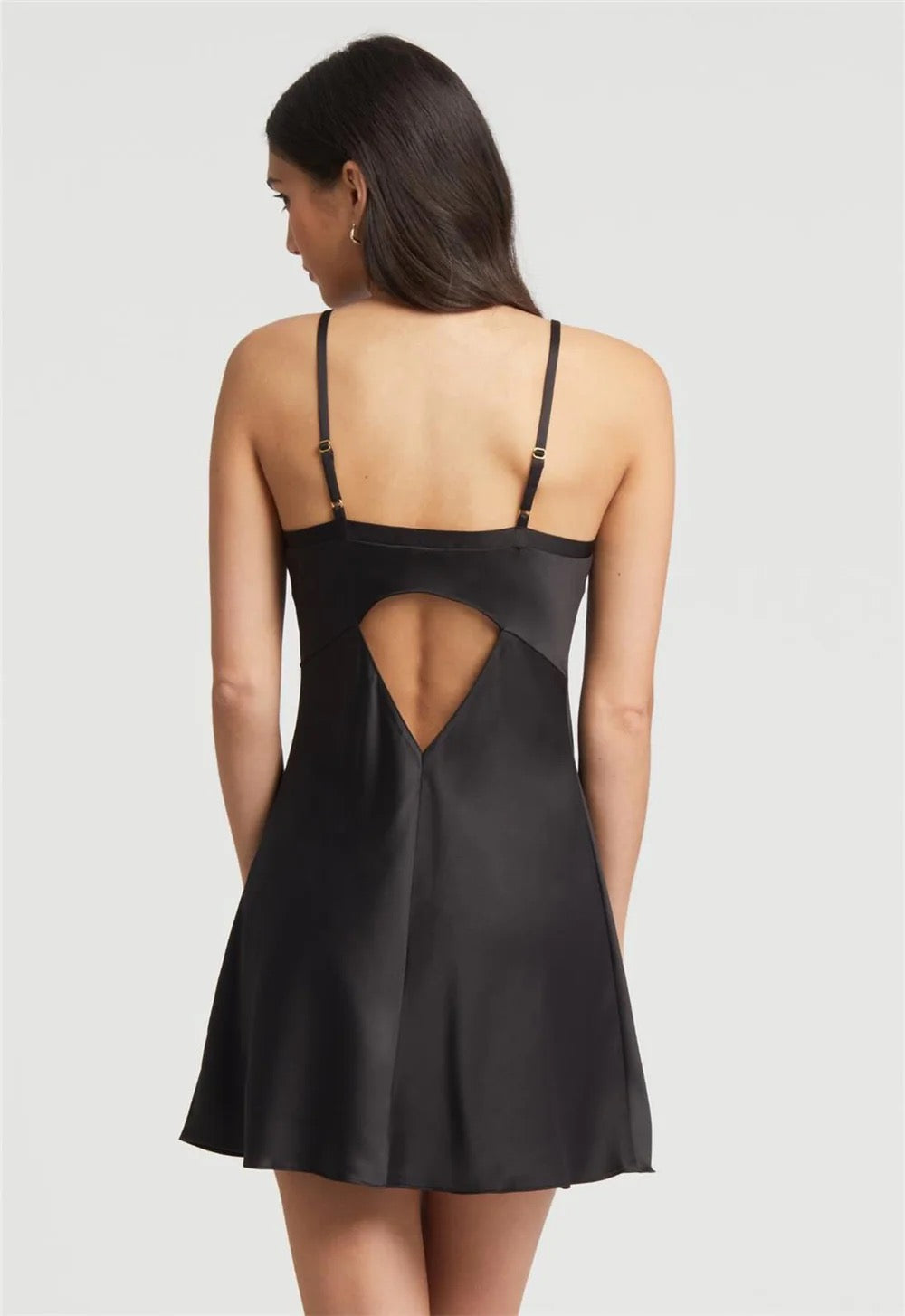 Rya Collection Fresh Chemise- Black 195
