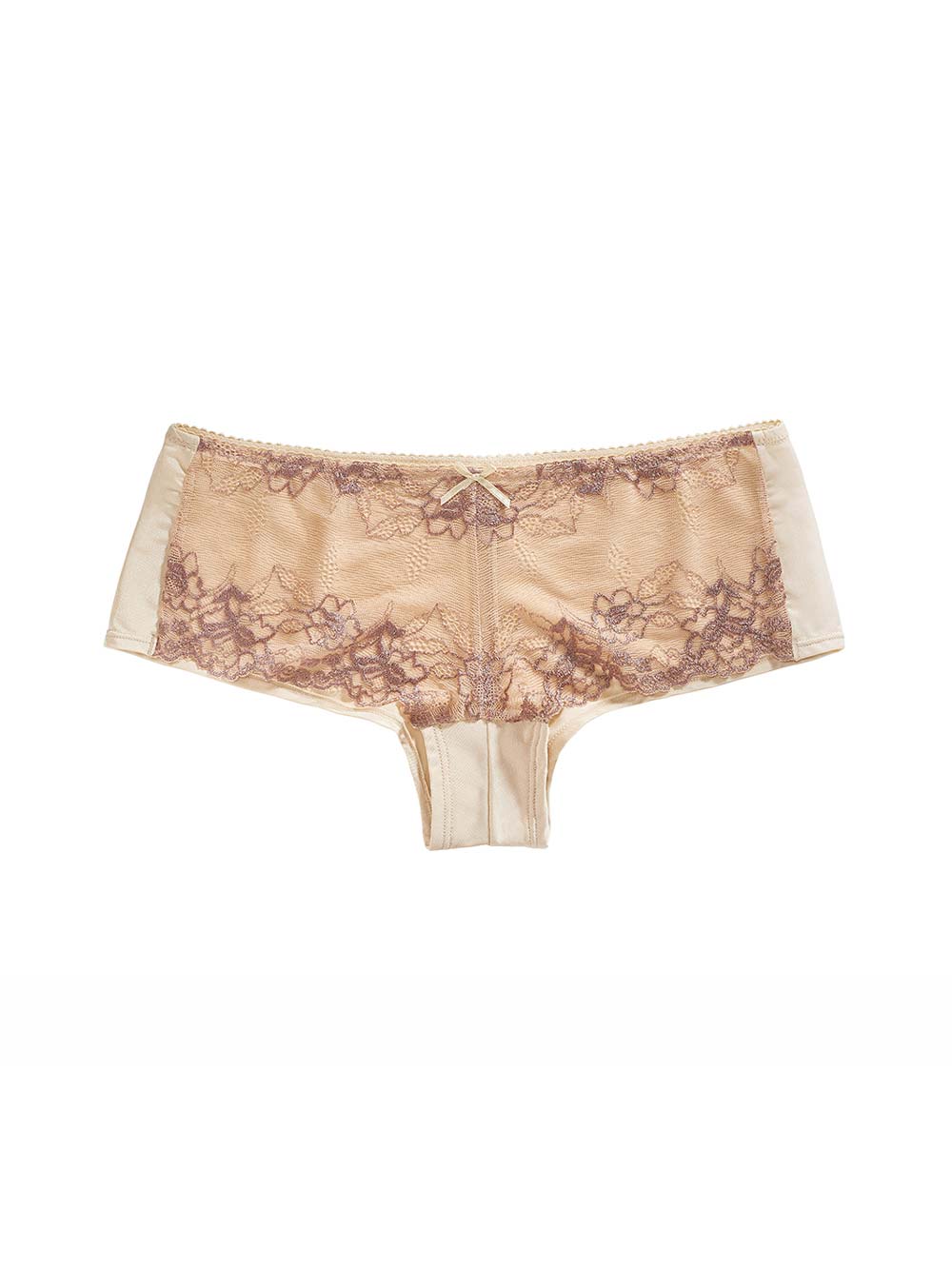 The Little Bra Company Yvonne Boyshort -Nude/Mocha