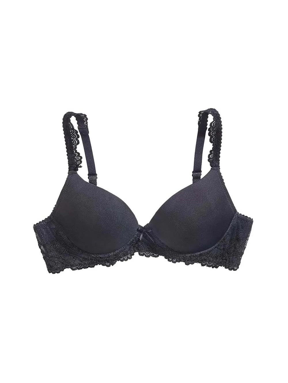 The Little Bra Company Yvonne Push-Up Bra- Black