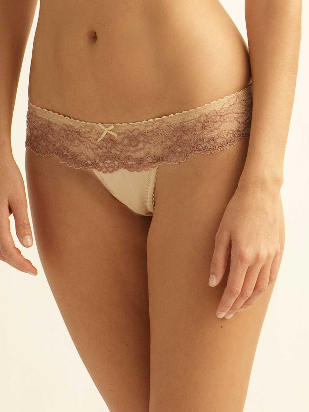 The Little Bra Company Sascha Thong- Nude/Mocha