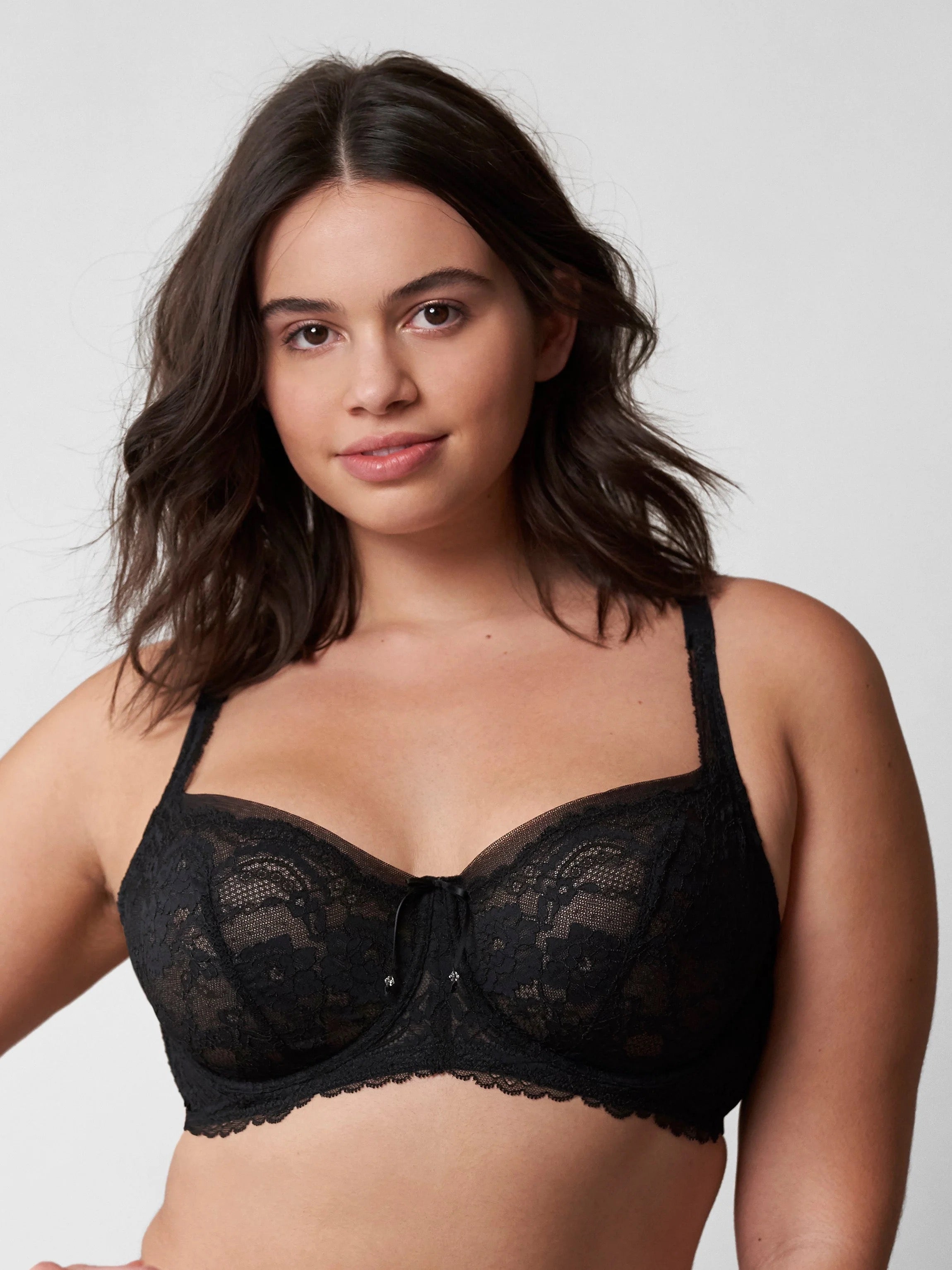 Skarlett Blue Minx Balconette Bra- Black