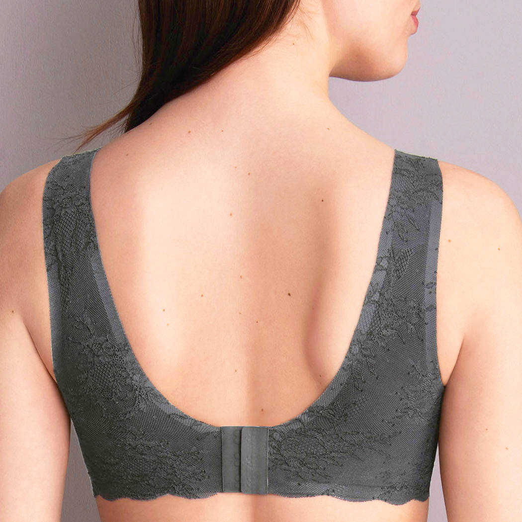 Anita Essentials Lace Bralette- Anthracite