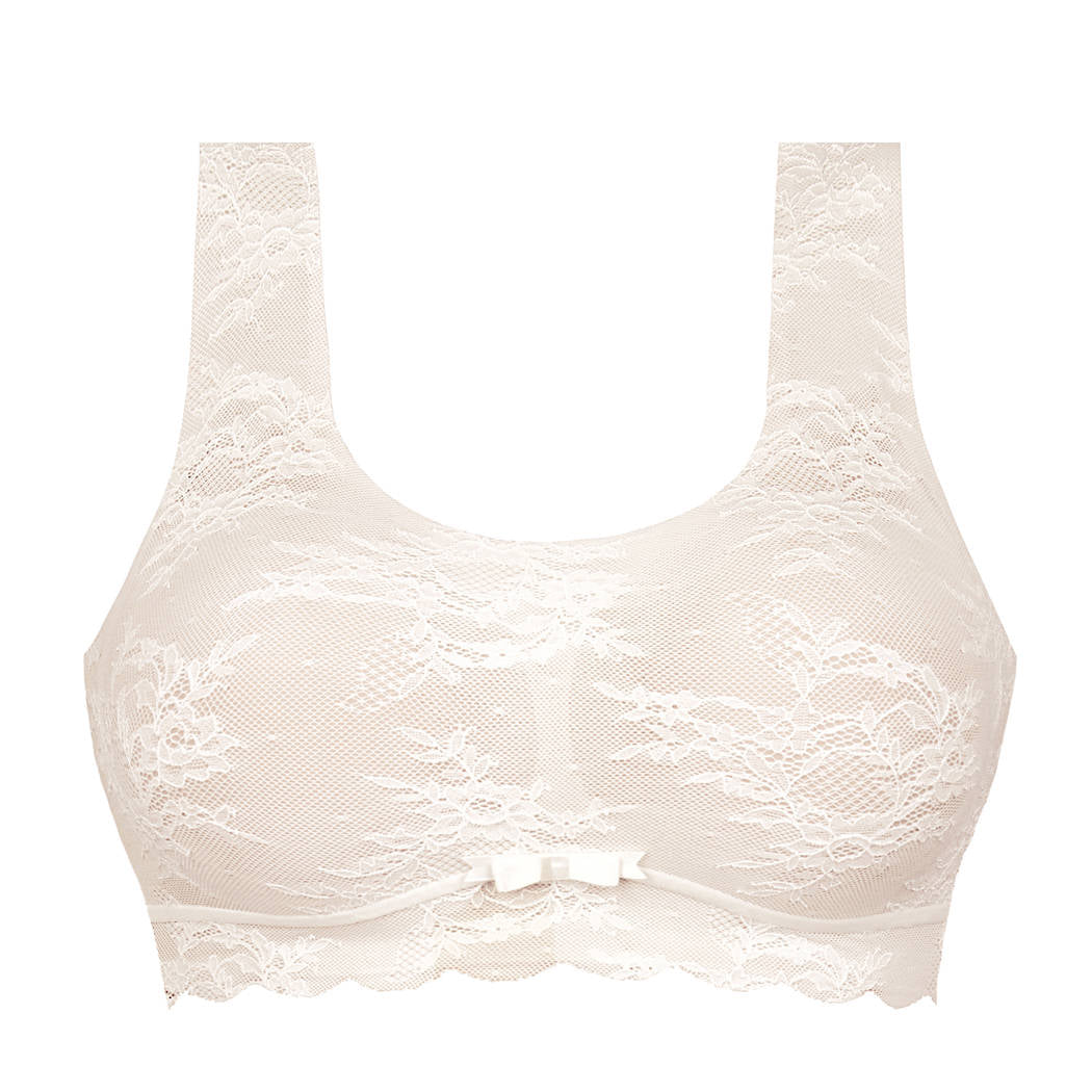 Anita Essential Lace Bralette- Crystal