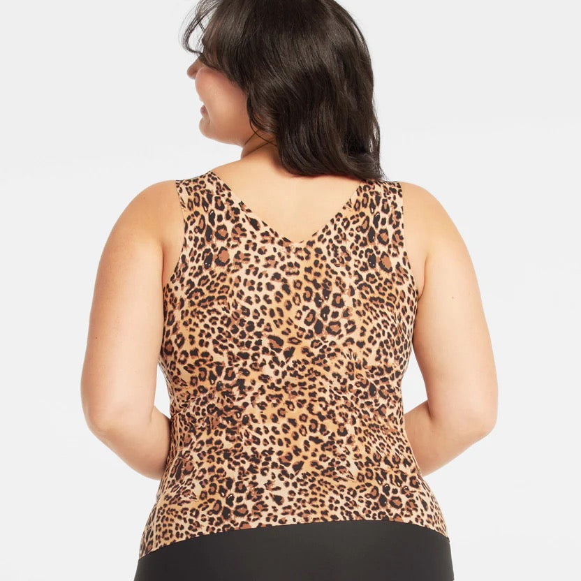 Evelyn and Bobbie Defy Bra Tank -Leopard