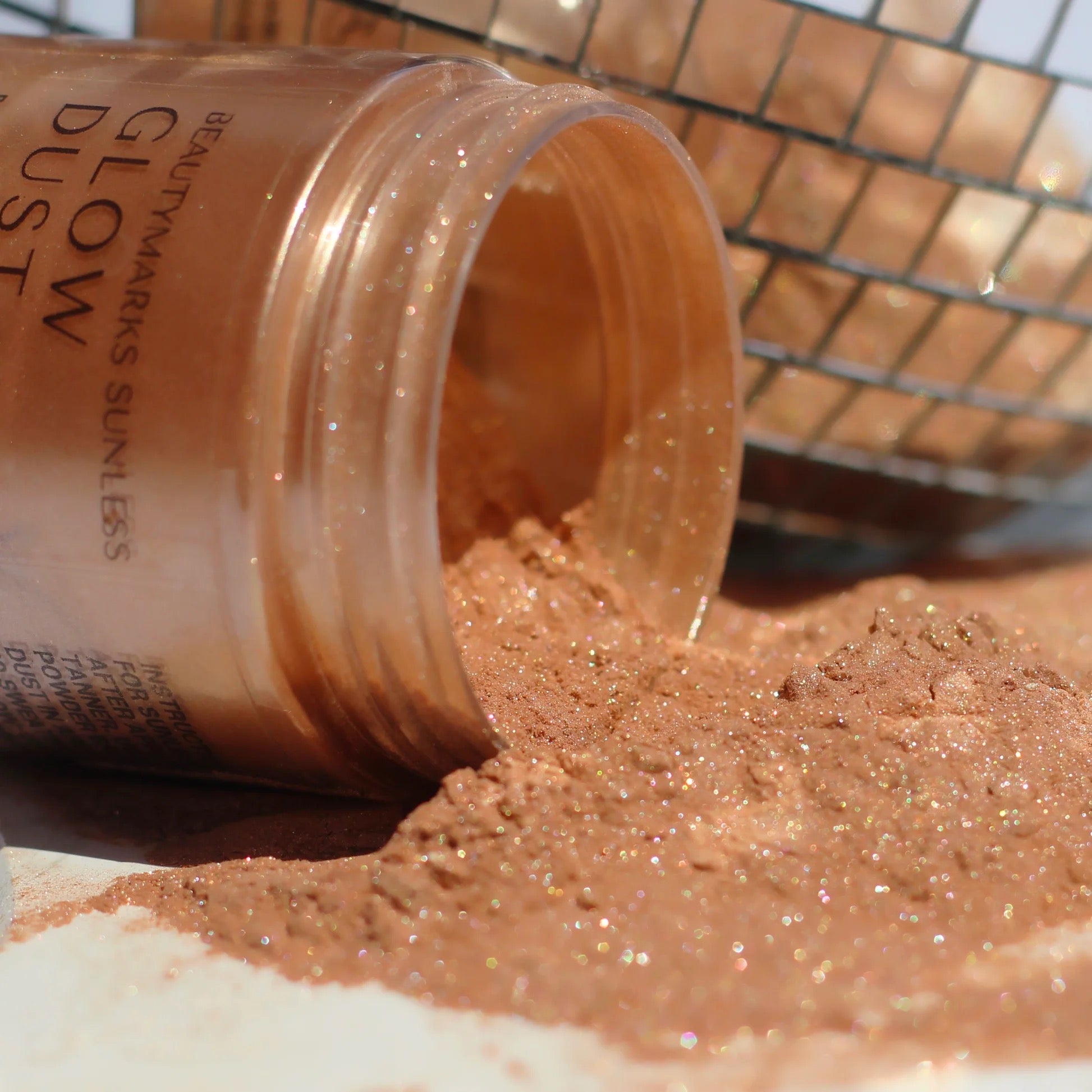 Glow Dust- Post Tan Setting Powder and All Over Body Shimmer