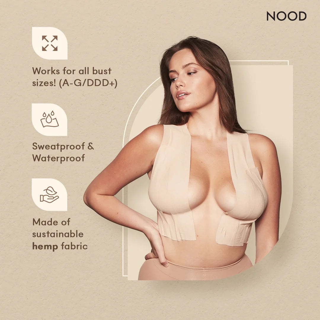 NOOD Shape Tape 4in- Adhesive Breast Tape