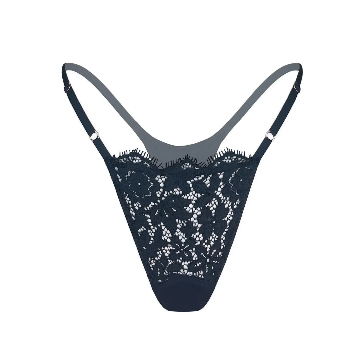 Monique Morin Frisson Micro G-Thong- Black