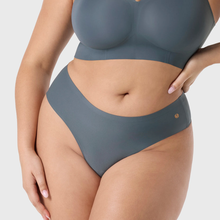 Evelyn and Bobbie High-Waisted Thong - (0-14)