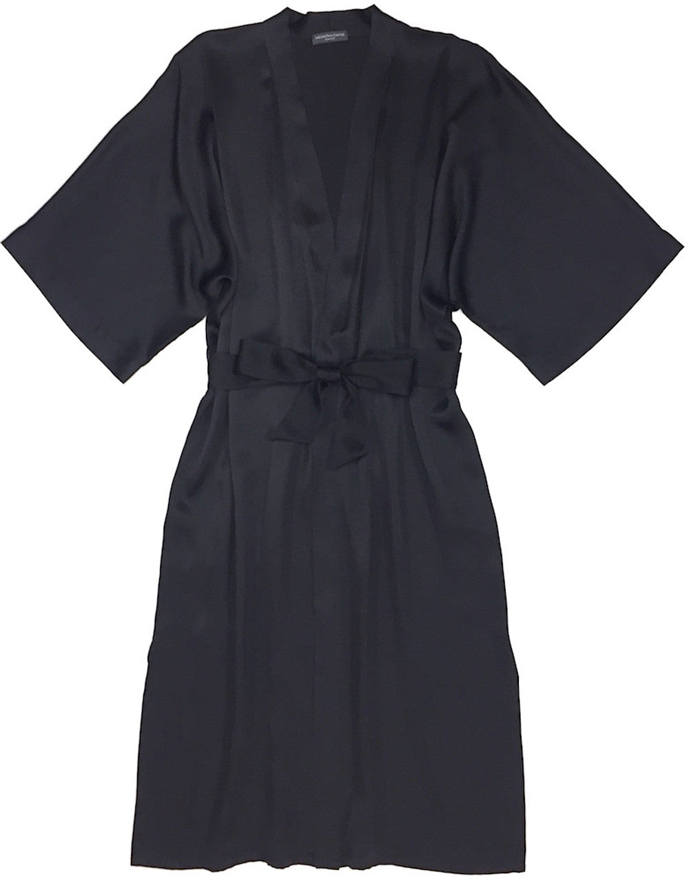 Samantha Chang Black Long Kimono