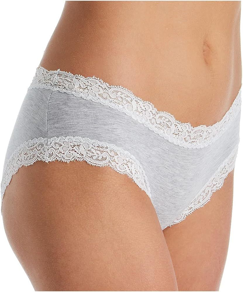Fleurt Iconic Boyshort -600 Heather Grey/Chantilly