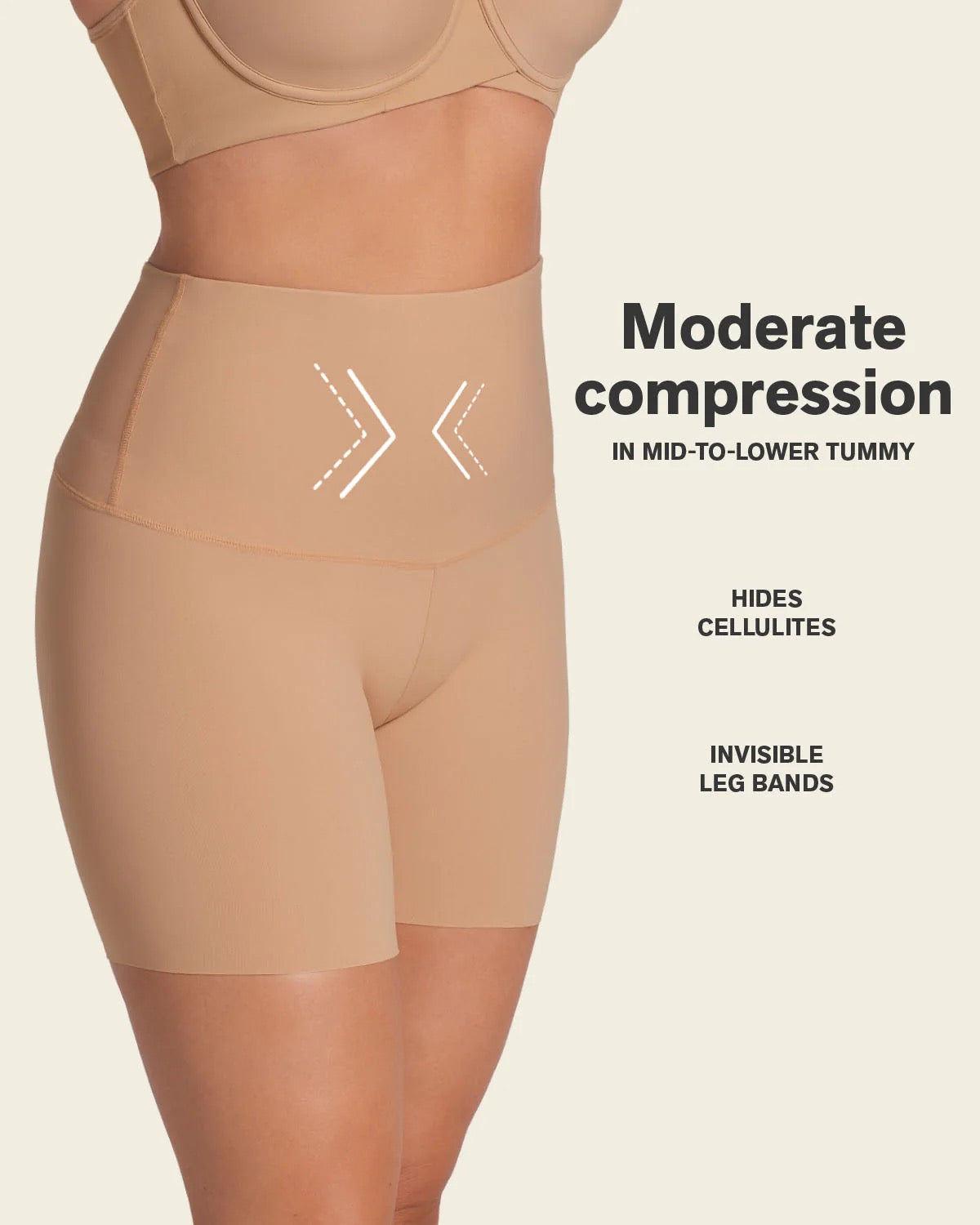 Leonisa PowerShorts High-waisted shaper slip short