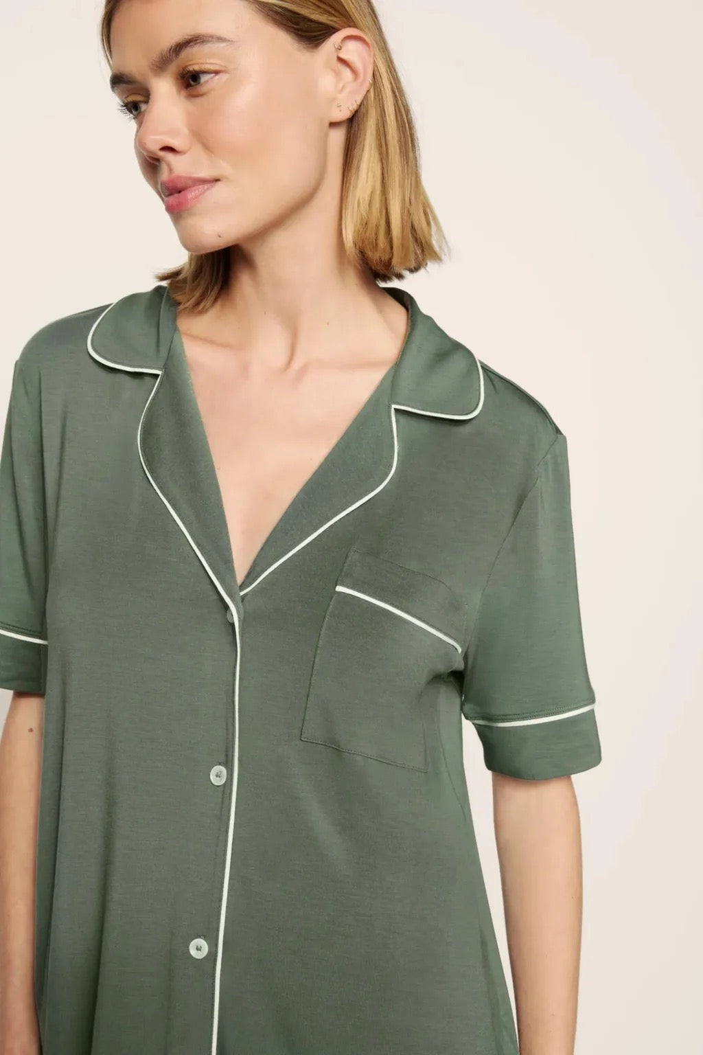 Eberjey Gisele Short Sleeve and Pant Set