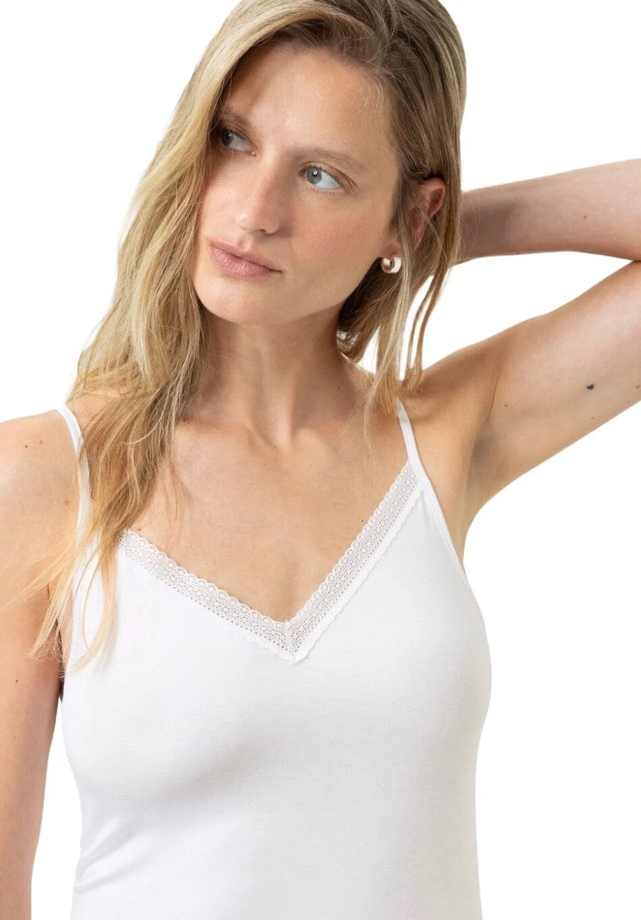 Mey Modal Lace Spaghetti Top - 1110099