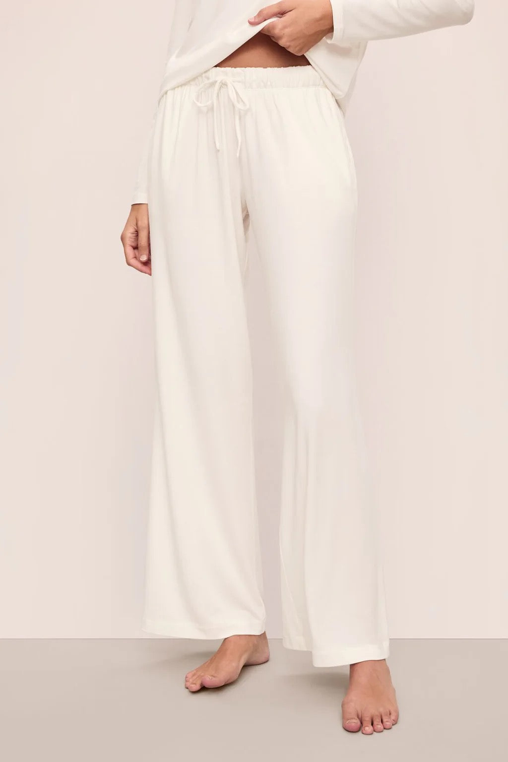 Eberjey Gisele Everyday Straight Leg Pant -Ivory
