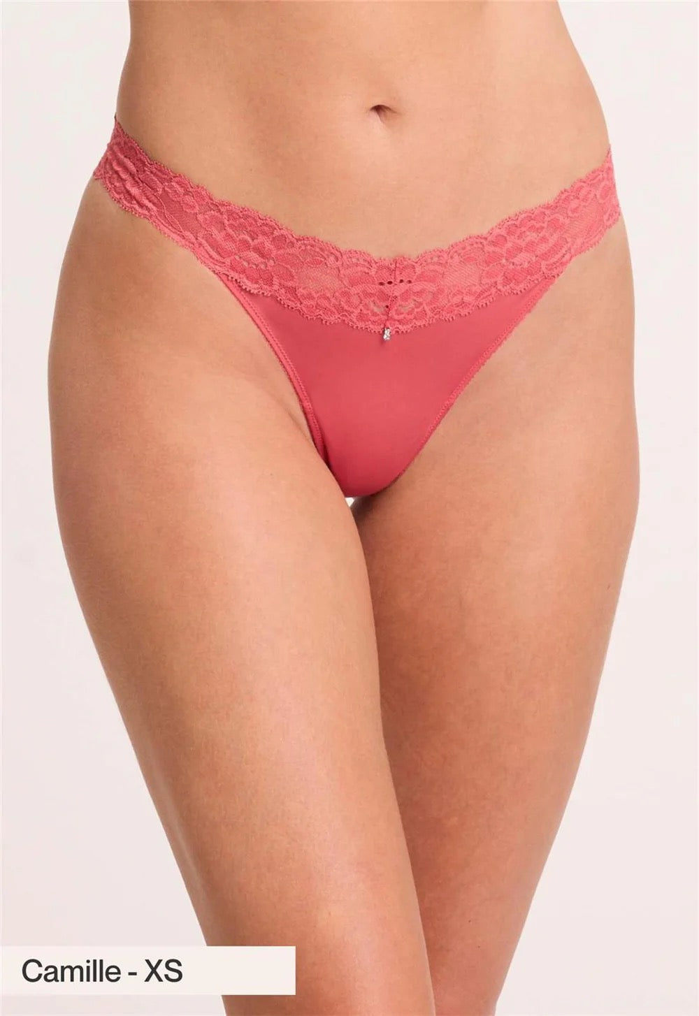 Montelle Thong- Spiced Coral