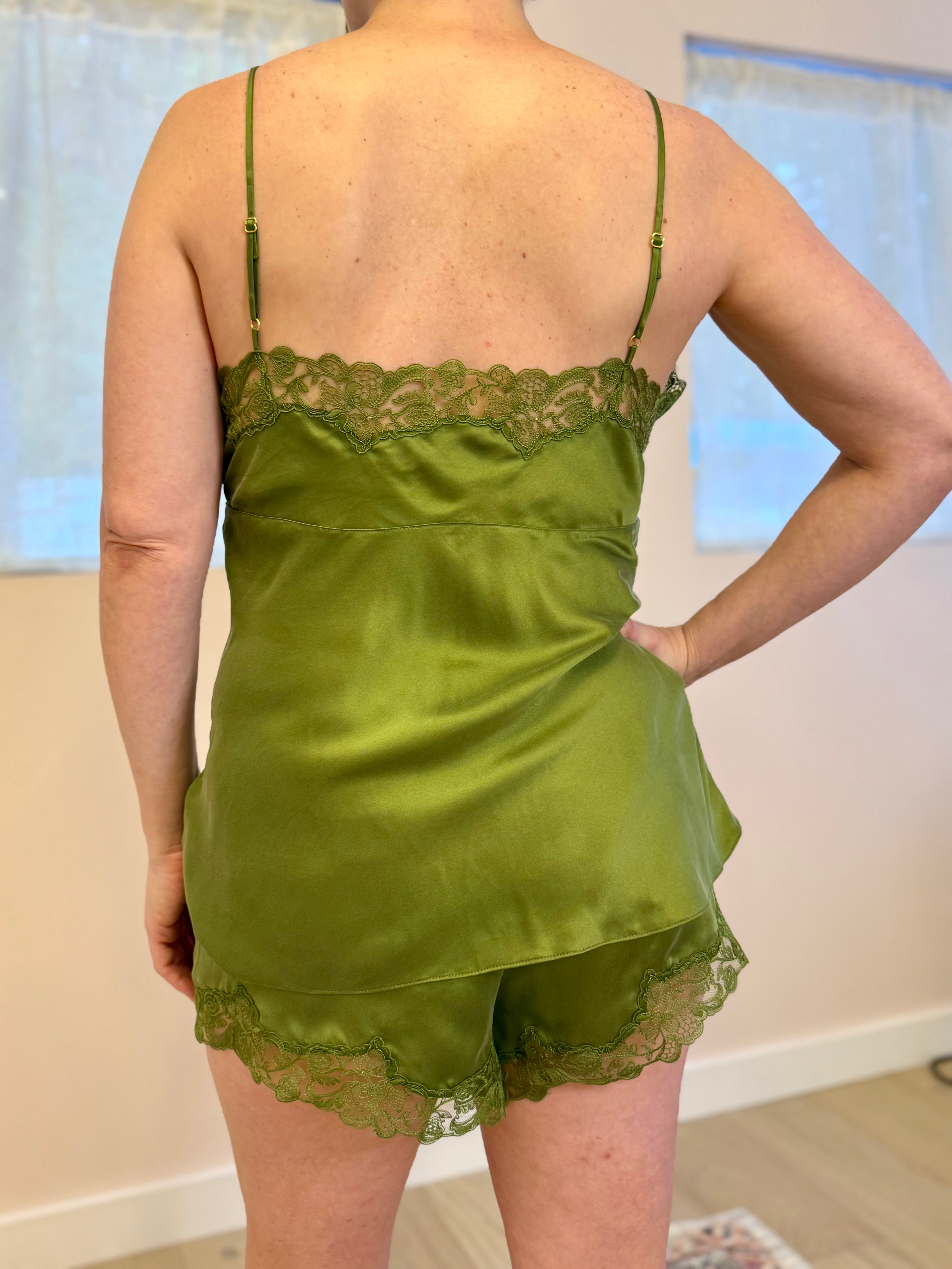 Huit Silk Short/Cami Set