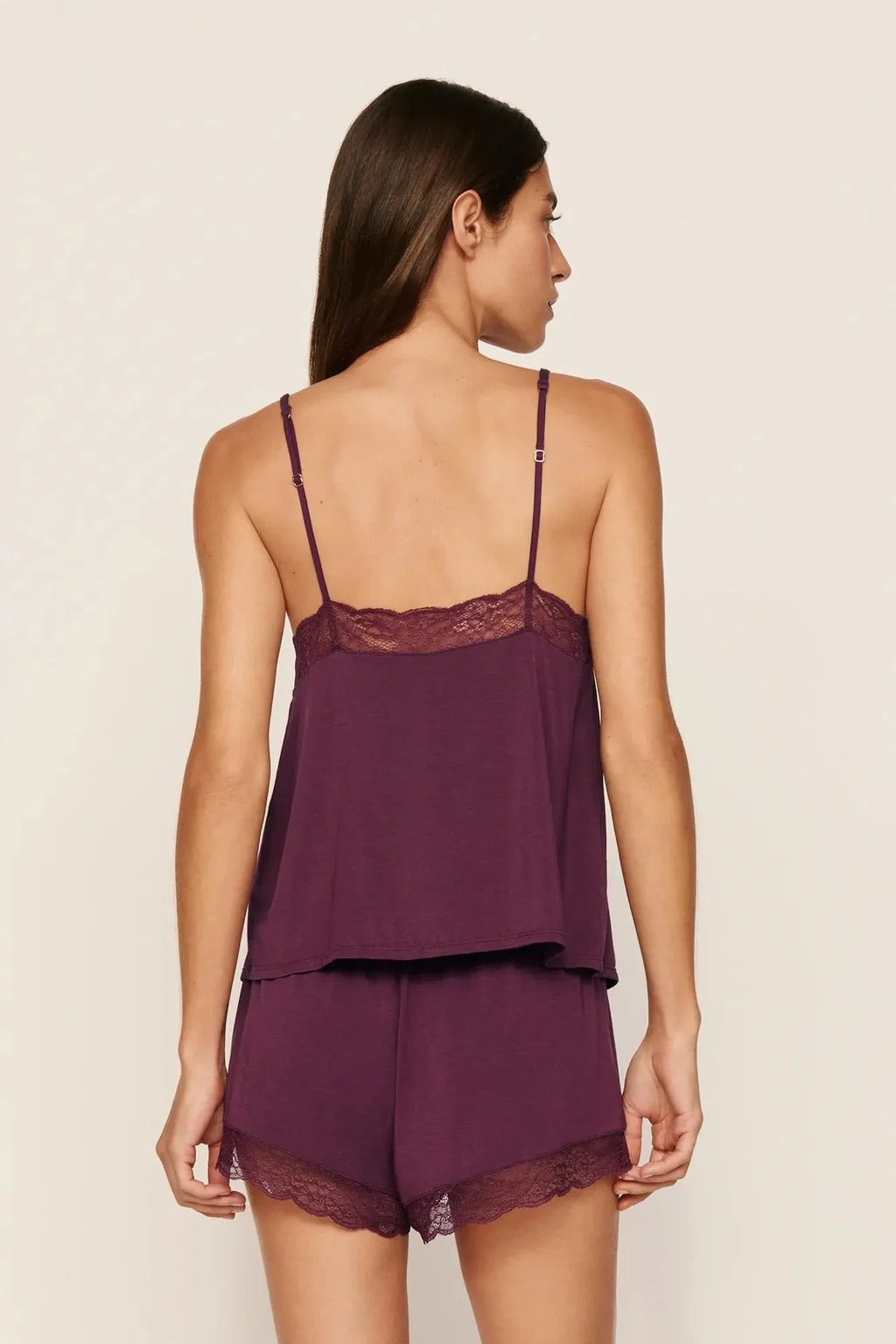 Eberjey Kari Short/Cami Pj Set - Wildberry