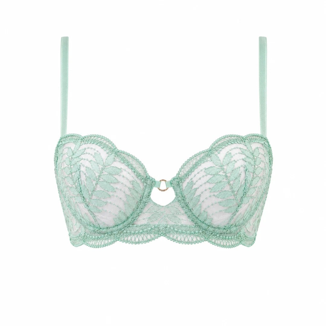 Huit Amelie Balconette Bra - Almond