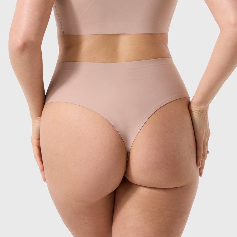 Evelyn and Bobbie High-Waisted Thong - (0-14)