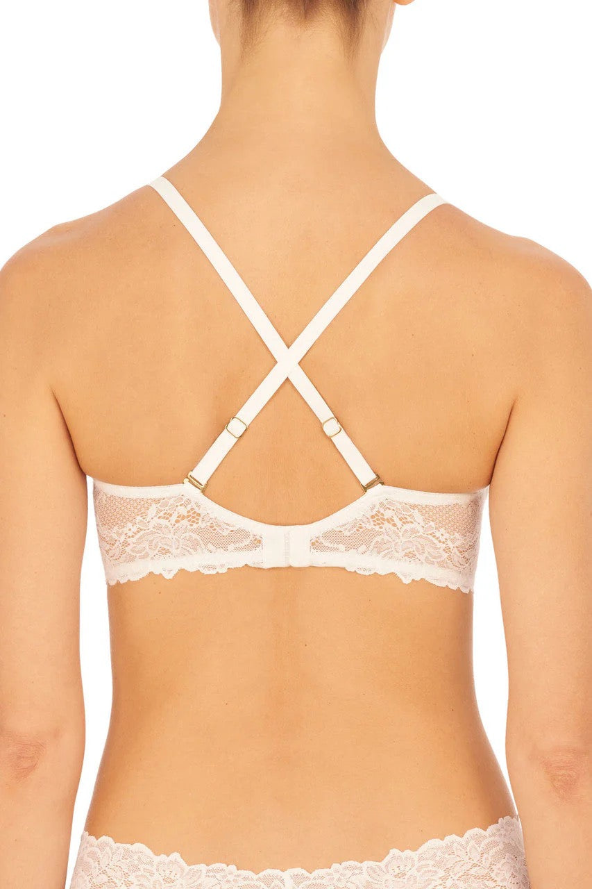 Natori Heavenly Convertible Balconette Bra - White