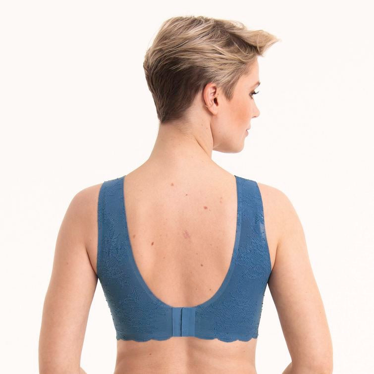 Anita Essential Lace Bralette - Blue Heaven