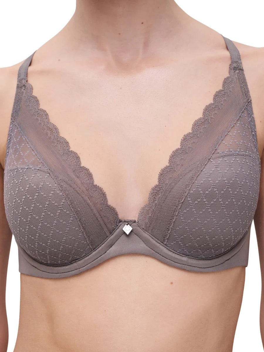 Chantelle Norah Chic Plunge T-Shirt Bra -Nude Rose