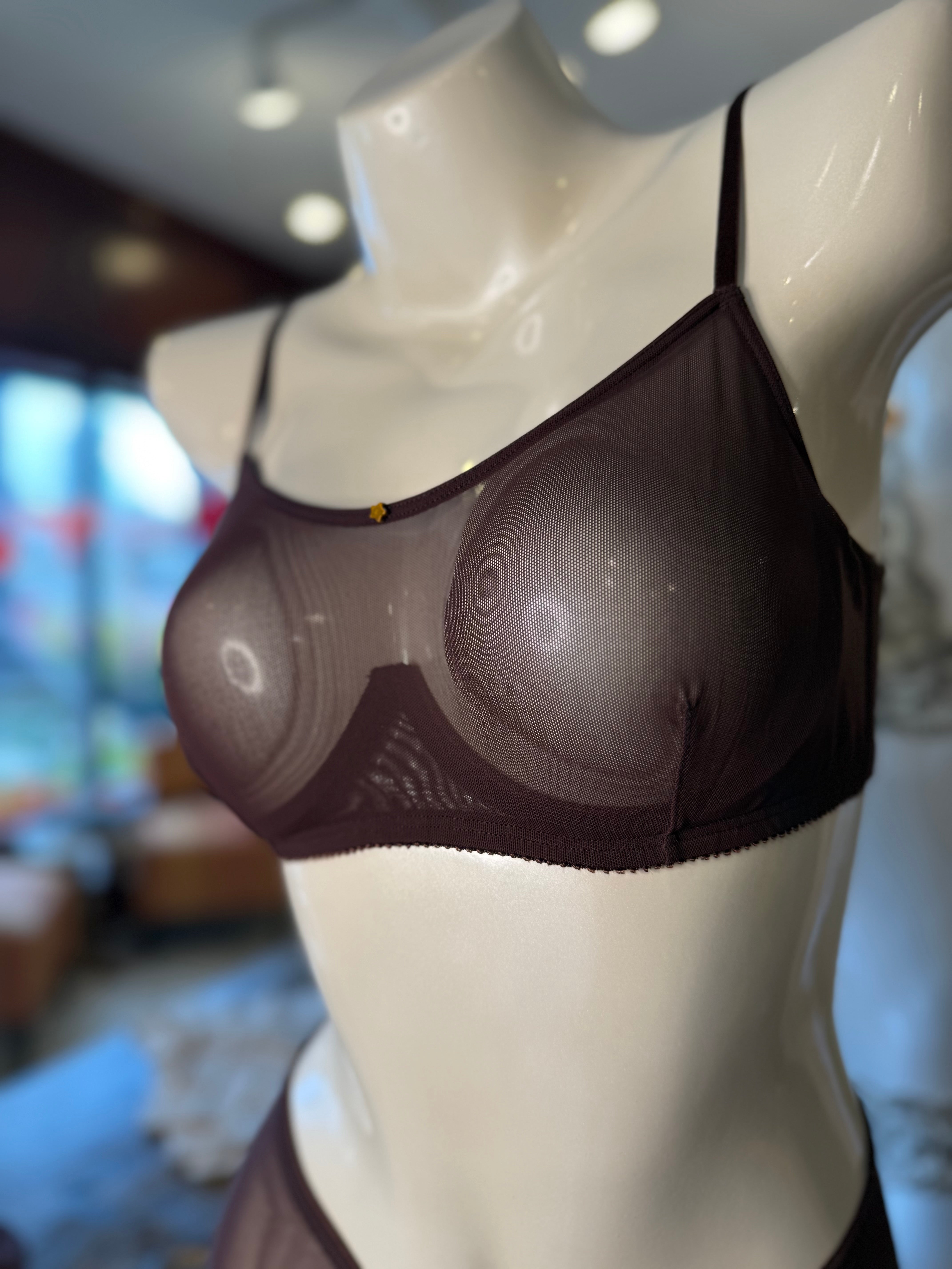 Clo Intimo Malla Shelf Underwire Bra - Chocolate