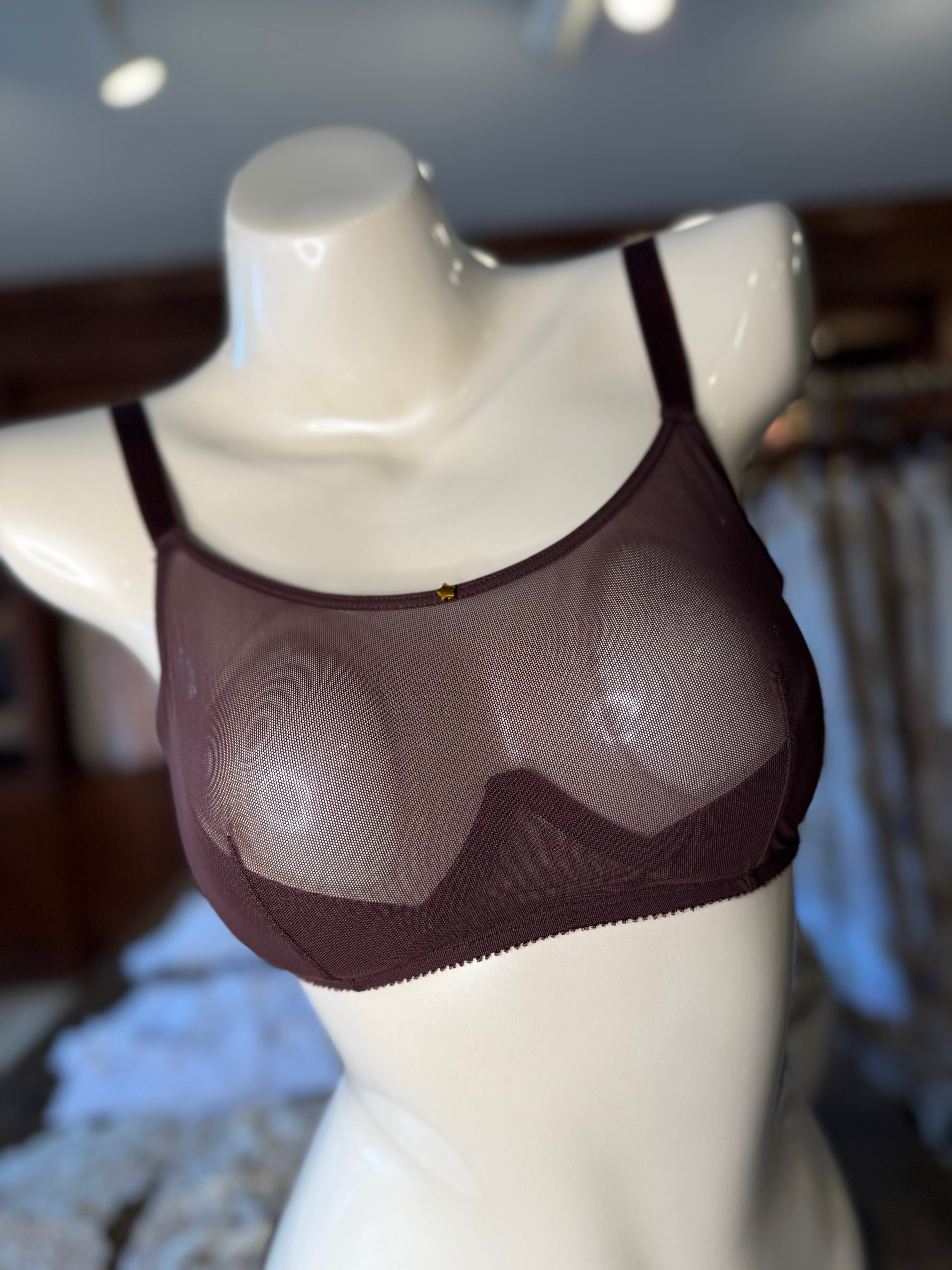 Clo Intimo Malla Shelf Underwire Bra -Curvas- Chocolate