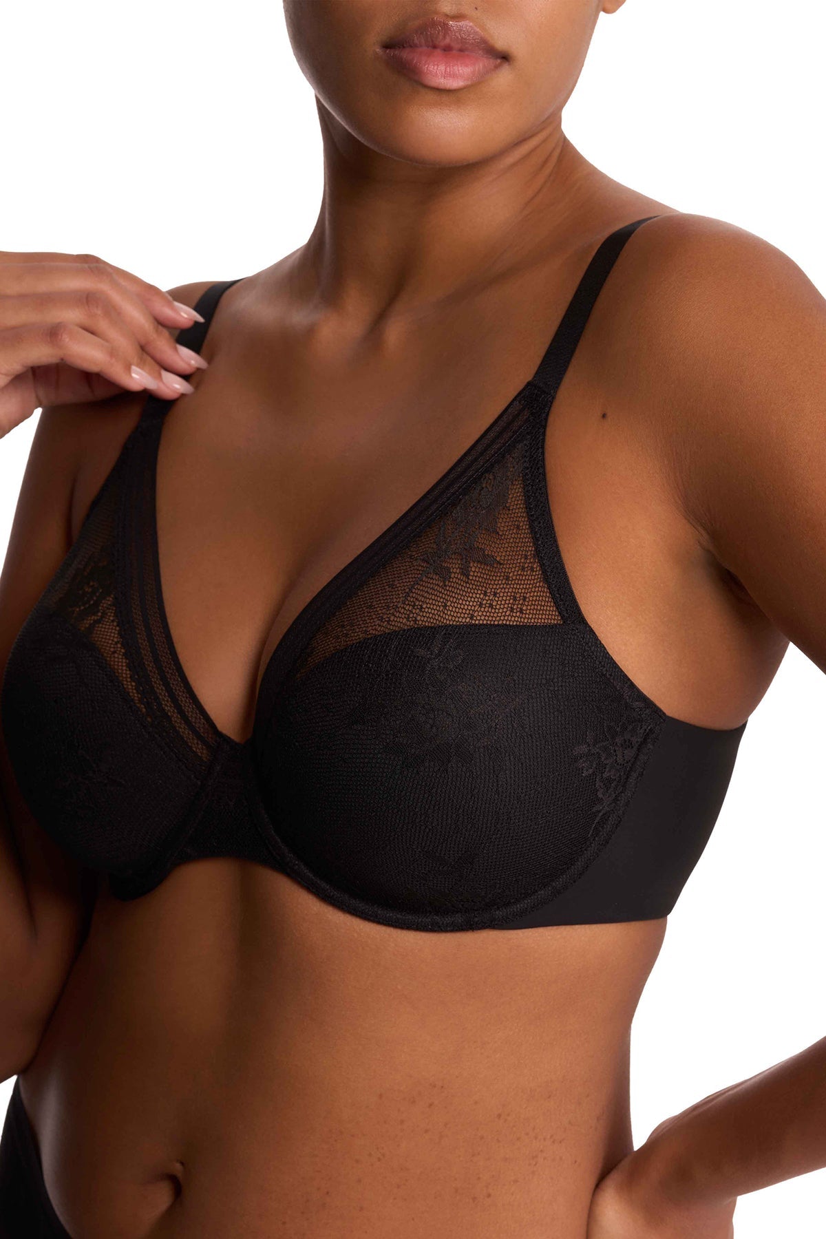 Natori Love Lace Plunge T-Shirt Bra