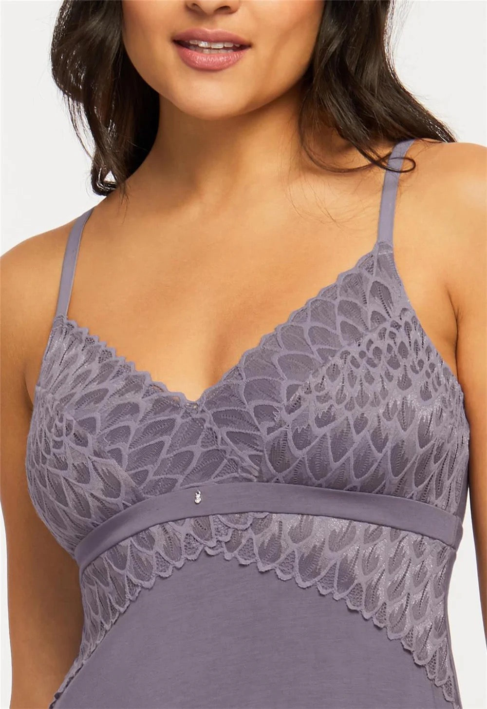 Montelle Modal Bust Support Midi Chemise