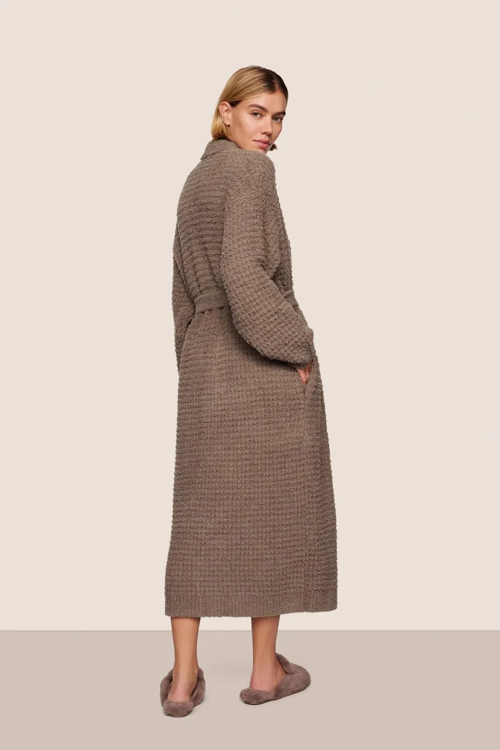 Eberjey Recycled Boucle Waffle Robe