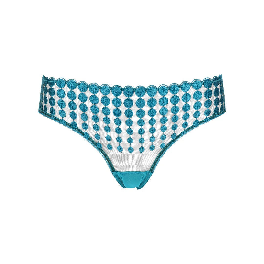 Huit Deco Dots Shorty - Turquoise