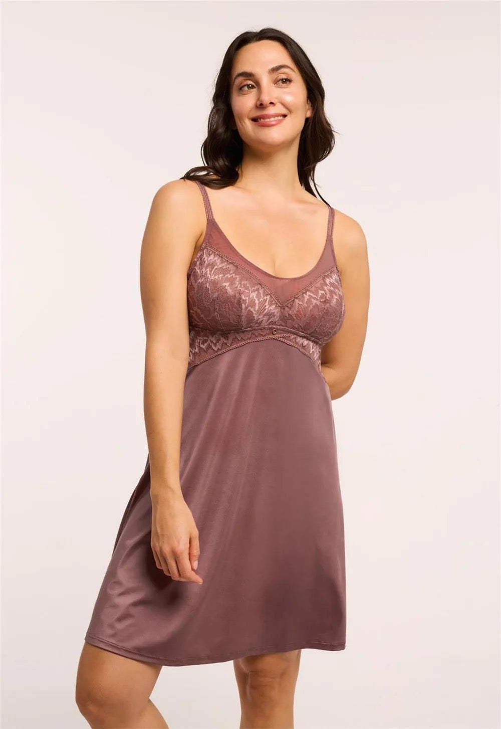 Montelle Woodrose Bust Support Chemise
