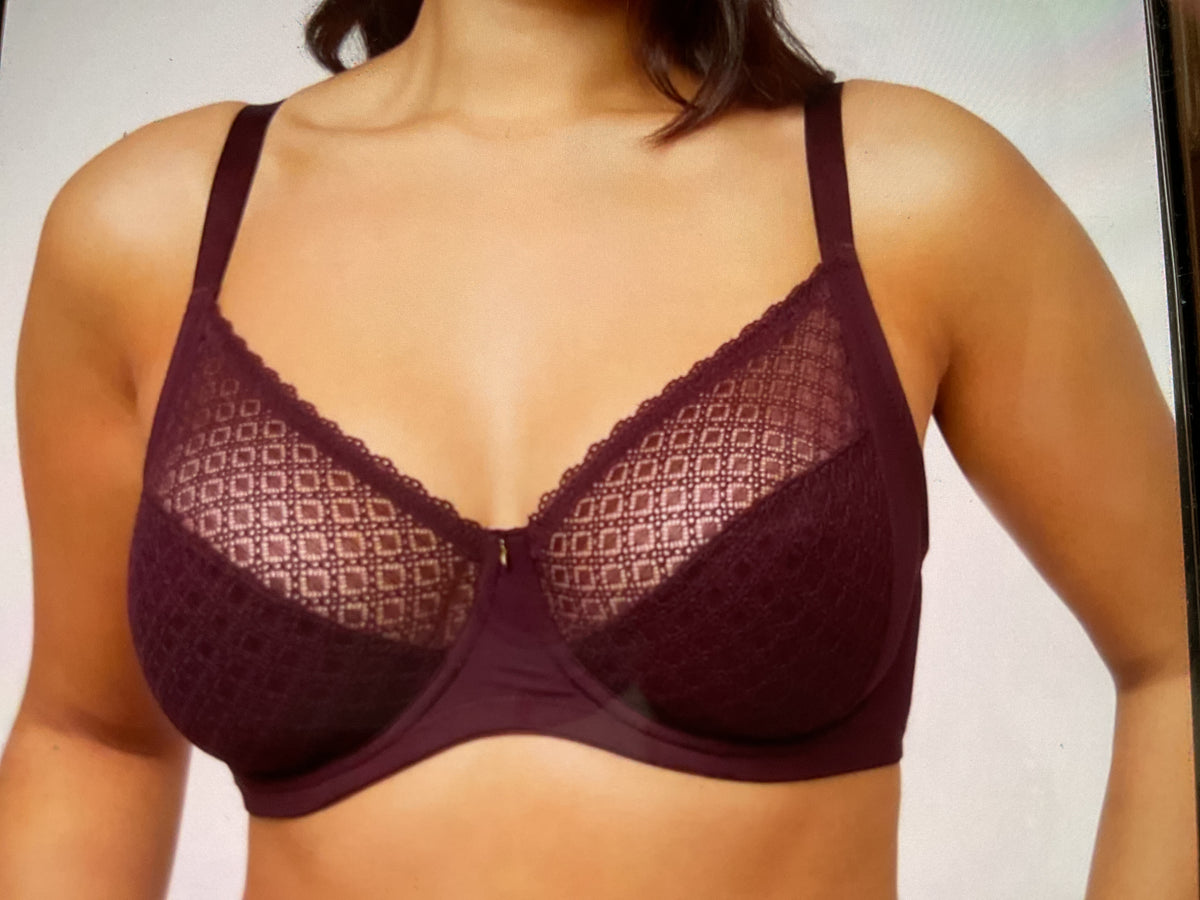 Montelle fudge Muse lace bra