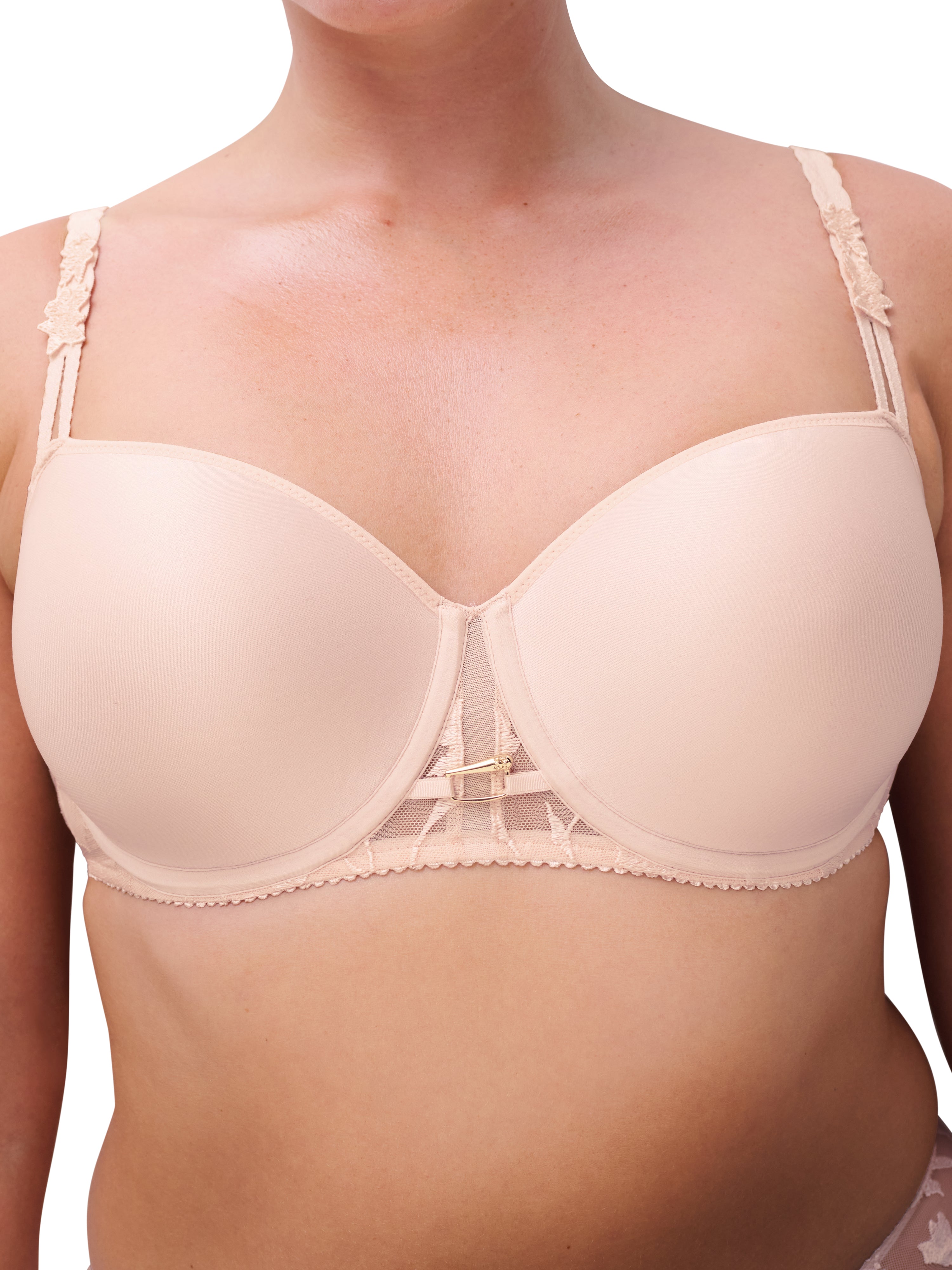 Chantelle Idyll Demi T-shirt Bra - Taffeta Pink