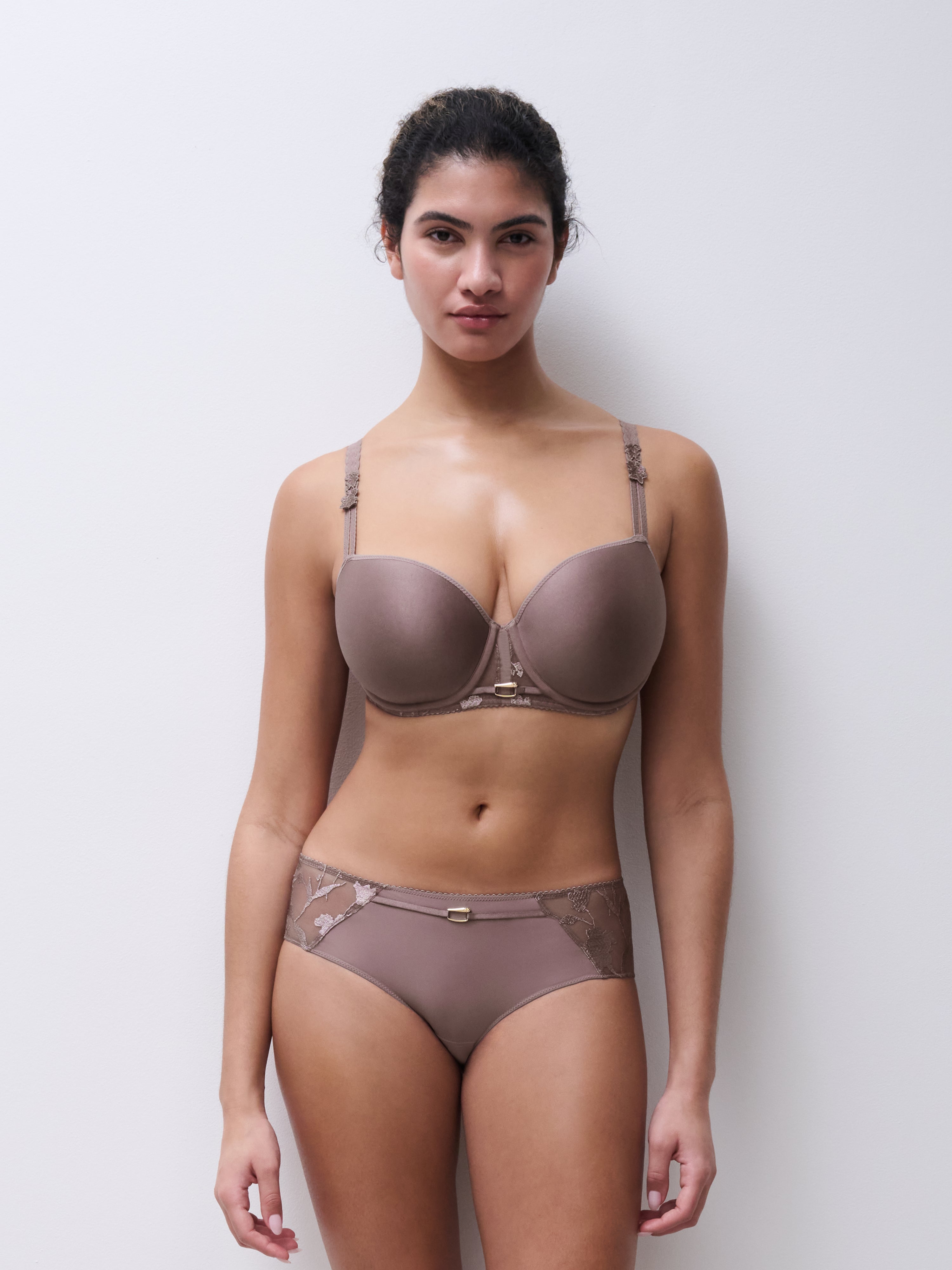 Chantelle Idyll Demi T-Shirt Bra - Muscade