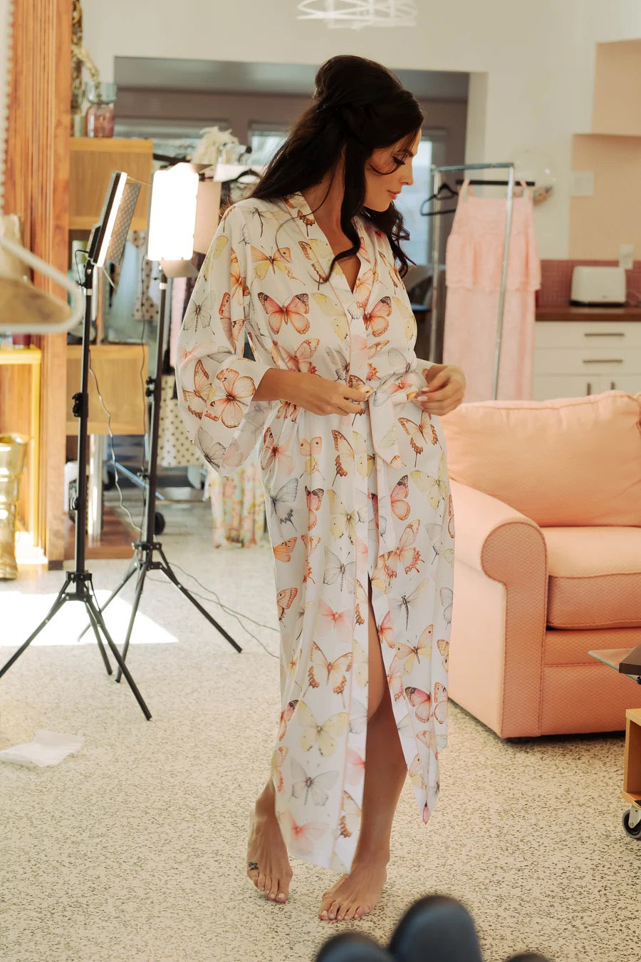 Kilo Brava Maxi Robe - Butterfly
