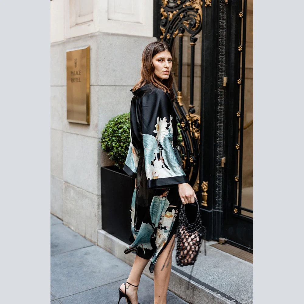 Kim+Ono Maren Short Kimono Robe