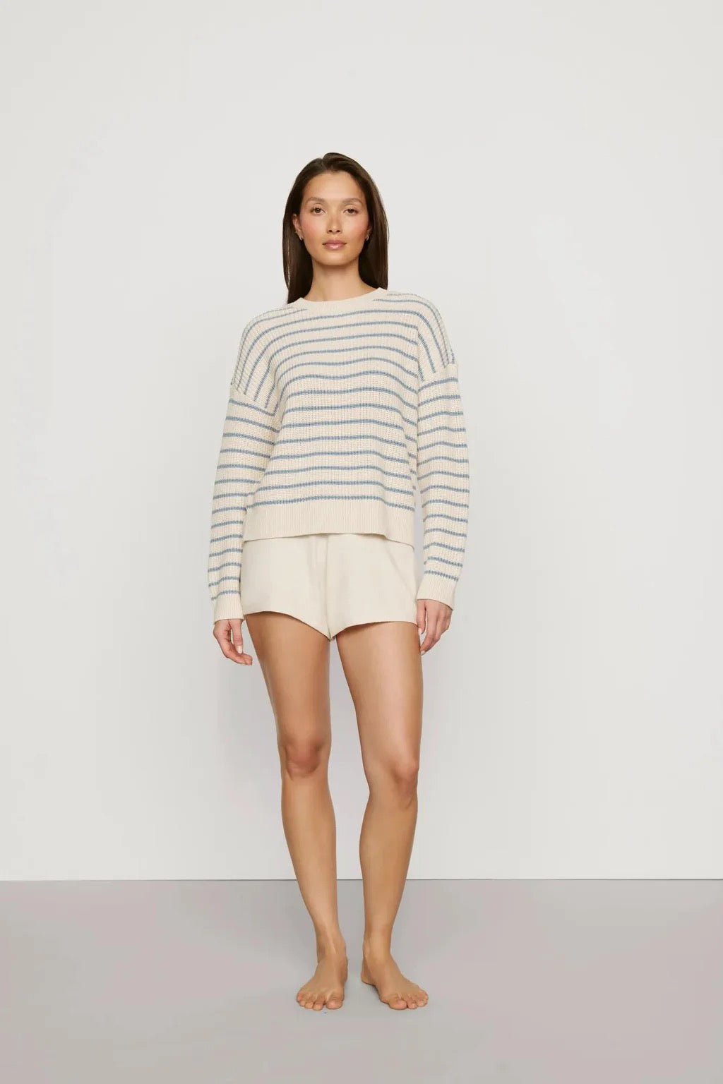 Eberjey Fine Gauge Short Sweater Short